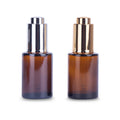 Luxury 30ml Flat Shoulder Essential Oil Glass Dropper Bottle
