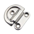 Hot Selling Marine Heavy Buckle Yacht Rope Stainless Steel Fixing Ring D-Buckle 316 Stainless Steel D-Ring