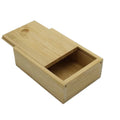 Handmade Natural Color Eco-Friendly Craft Box Folk Art Style Slide Jewelry Box for Home Decoration for New Year Party