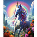 Diy Handpainted Diamond Embroidery Full round Horse Animal 30x40cm/12x16inch without Frame for Home Decoration