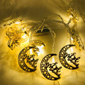 Islamic Crafts Muslim Holiday LED String Lamp 1.65 Meters 10 Lamps Eid Mubarak Ramadan Decoration Ramadan Led Light