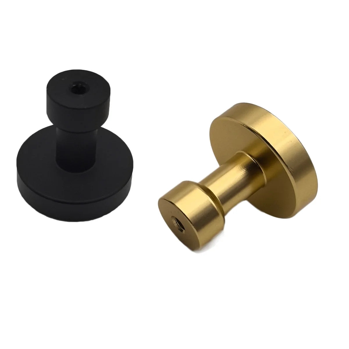 Nordic Contemporary Design Simple Single Hole Aluminum Alloy Knob Gold Button Small Handle for Wardrobe Door Cabinet Hospitals