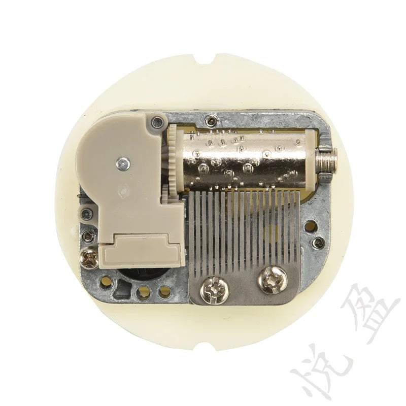Small Size 18-Note Musical Movement Wind-Up Music Box Mini Music Box with Play Power