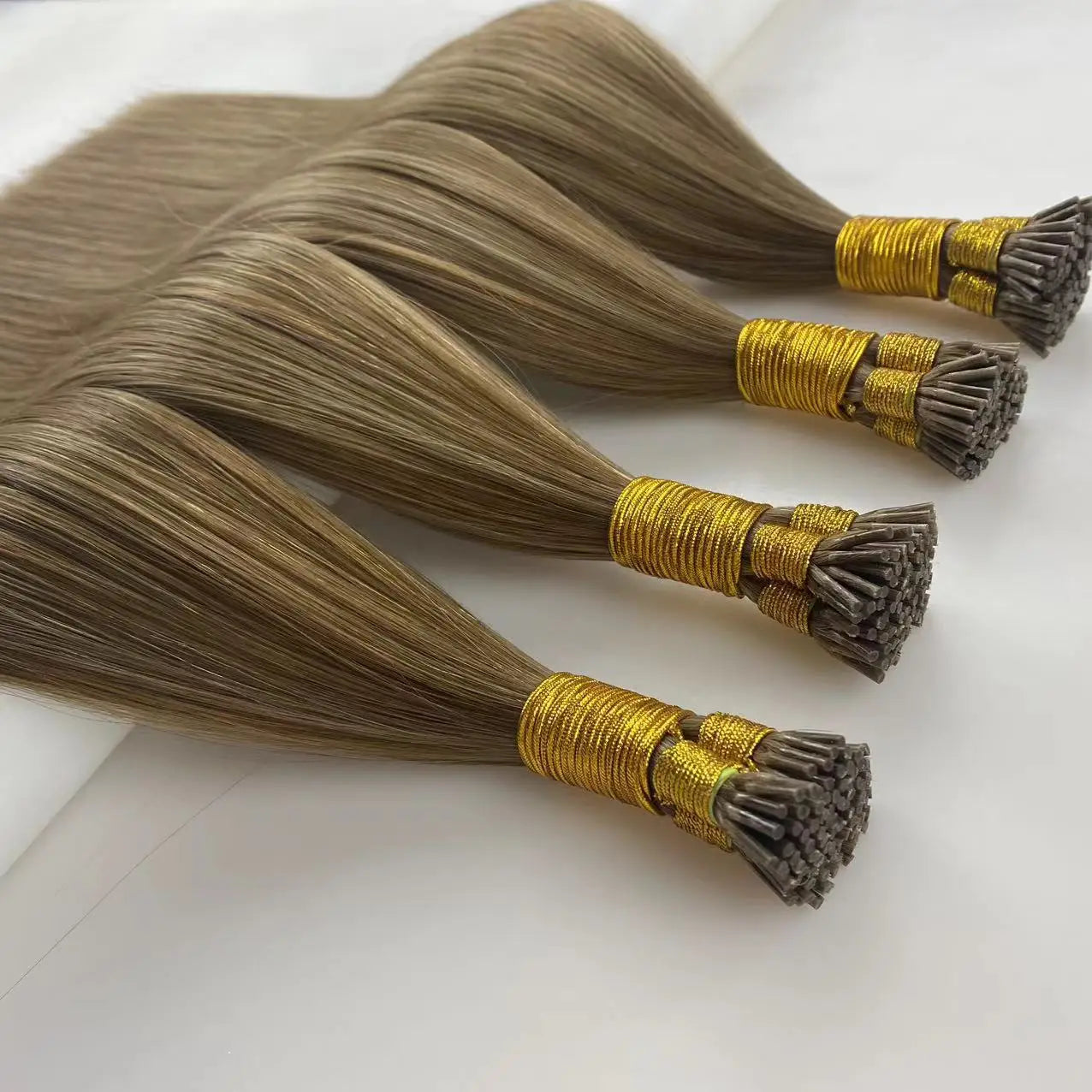 Bone Straight Virgin Human Hair Wholesale Raw Vietnamese Hair I Tip in Hair Extensions