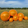 TianYi Tech Giant Inflatable Metallic Decorative  Advertising Hanging Gold Green Mirror Pvc Sphere Ball Decoration