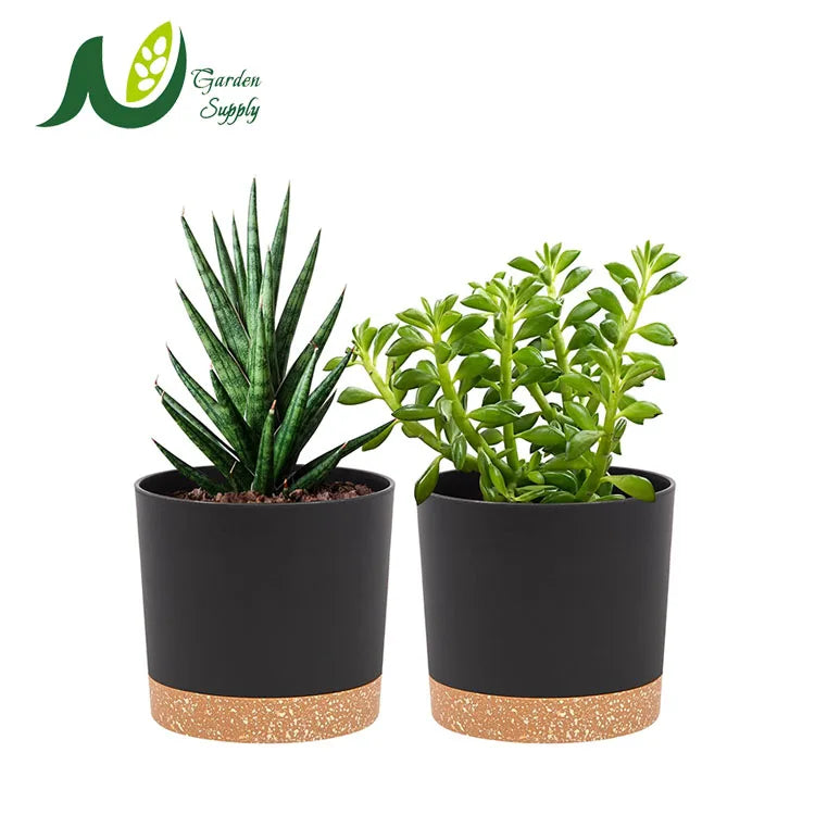Naturix Hot Sale 5 6.5 8 10 12 Inch Garden Pots for Indoor and Outdoor Plants with Saucer