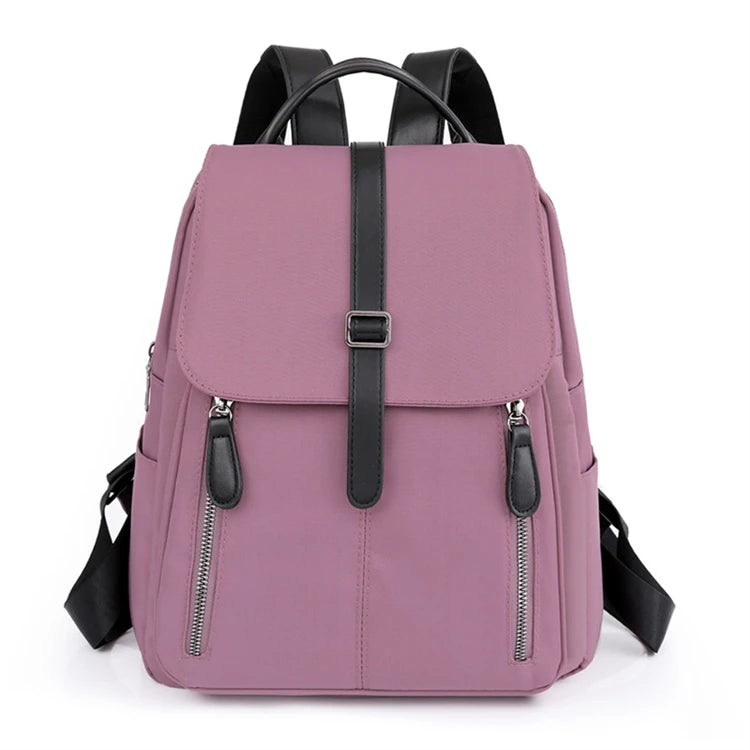 Customized logo pink Trending Cheap Nylon Overnight Travel Back Pack Bag Girls