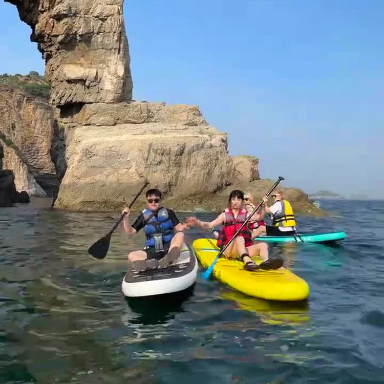 Wholesale sup New Drop Stitch Material Inflatable Inflatable Stand up Paddle Boards Surfboard Sup Fishing Board