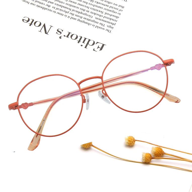 New Model High Toughness Eyeglasses Best Optical Frames 2023 Metal Lunettes Photo Gray Oem Unisex Stainless All Face Shape