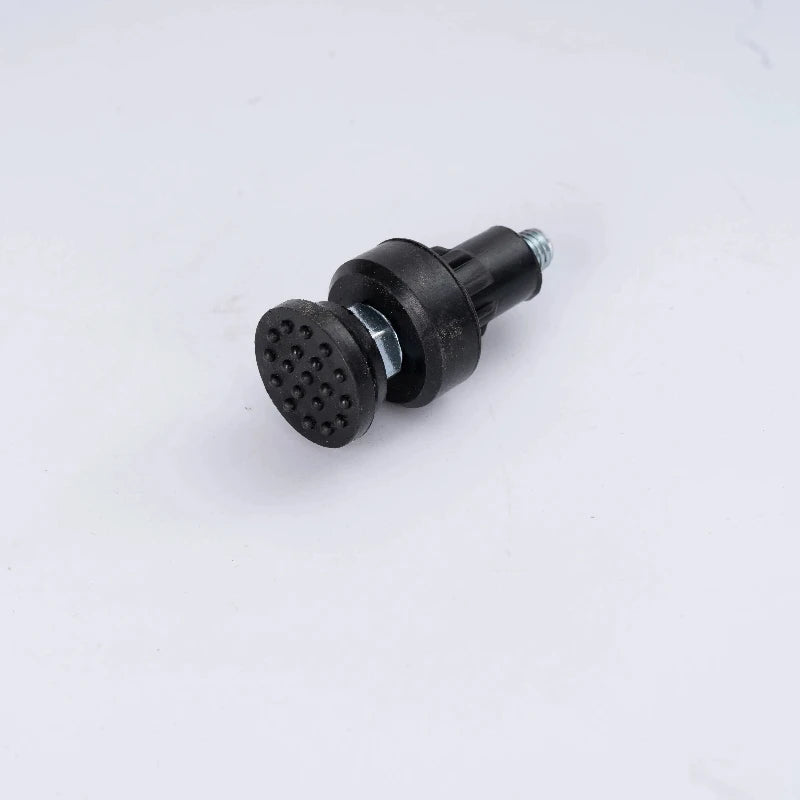 Small Plastic Steel Foot Cup for Warehouse Logistic and Storage Rack Pipe Accessories