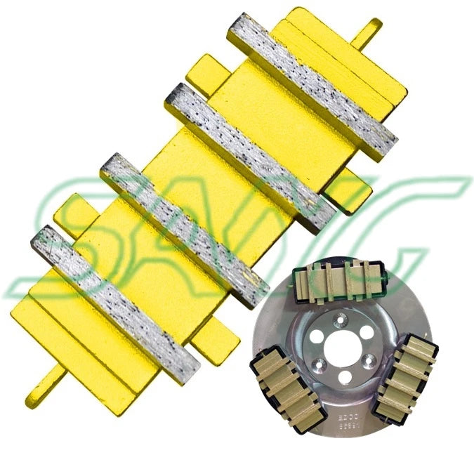 Professional Concrete Grinding Diamonds Abrasive Grinding Block for EDCO Floor Grinder