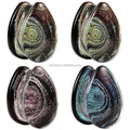Evorte High Grade Glass 6-16mm Ear Expander Stretchers Women Fashion Body Piercing Jewelry Wedding Ear Plugs Tunnels Earrings