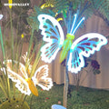 For Outdoor LED Butterfly Motifs Christmas Landscape Lights with Dynamic Insect Effect for Garden Theme Park Decoration