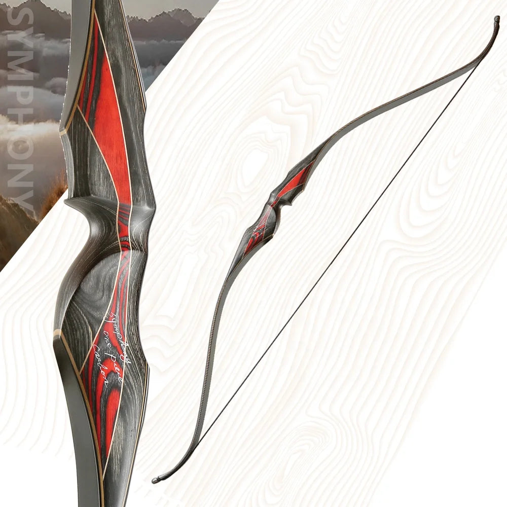 Old Mountain Archery 60"62" Bow and Arrow Set Hunting Game Target Shooting Hunting Recurve Bow Archery Set