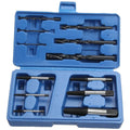 12pcs Cobalt Drill Bit Screw Extractor Set High Speed Steel Case Included-Bolt Remover for Broken Bolts and Damaged Screws