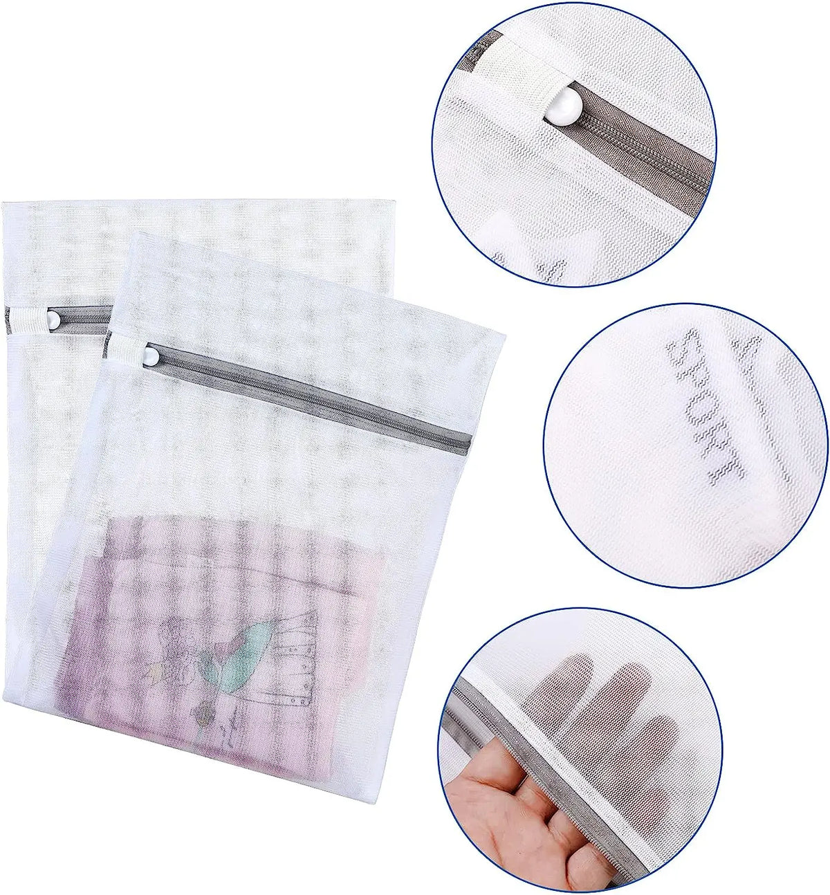 Custom Logo Printed Washing Machine Bag for Delicate