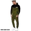 Factory Wholesale Mens Clothing 2 Piece Set Customize Men Hoodie Lucky Label Polyester Tracksuit Sets/
