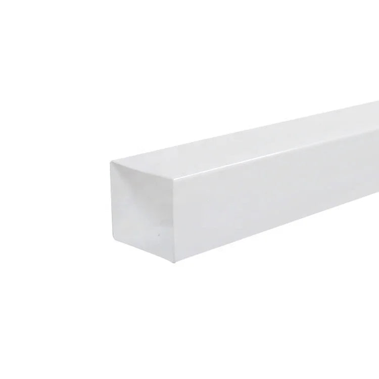PMMA Fire-Resistant Grade V2 Plastic Extrusion Strip Diffuser Milky Clear Opal Indoor Lampshade Linear Light Modern Chinese
