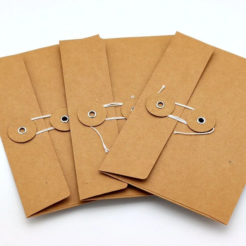 Wholesale Kraft Envelope File Bag with Custom Logo Love Letter to Girls