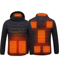 Wholesale Heated Jackets Puffer With Heating in Stock Custom Battery Electric Heated Down Jacket Men