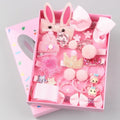 Fashion Fabric Hair Clips Bows Barrettes Hairpins Gift Box Set for Girls & Toddler Kids