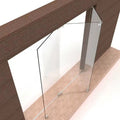 Hot Sale Frameless Tempered Glass Partition System Bifold Folding Sliding Door 12mm Glass 3-Year Warranty Decoration Living Room