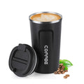 Watersy 380ml Coffee Mug Tumbler Stainless Steel Thermo Cup Travel Mug With Lid Coffee Tumbler Lid Cold Thermal 500ml for Food