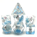 Hot Selling DND Dice Set Customizable Cute Objects for Board Games and Children's Gifts Resin 16mm Polyhedral D20