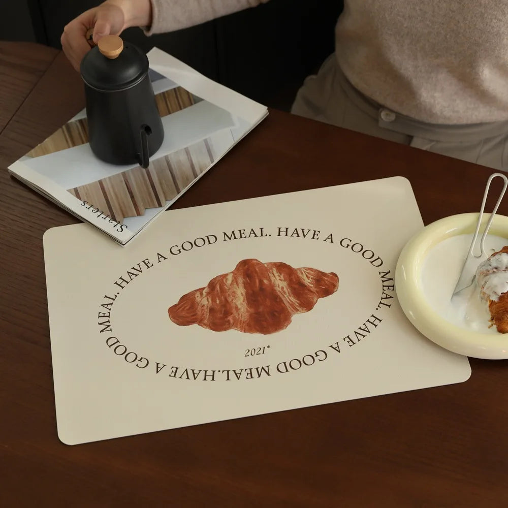 Wholesale Customized Vinyl Table Dining Placemat Pvc Table Placemat