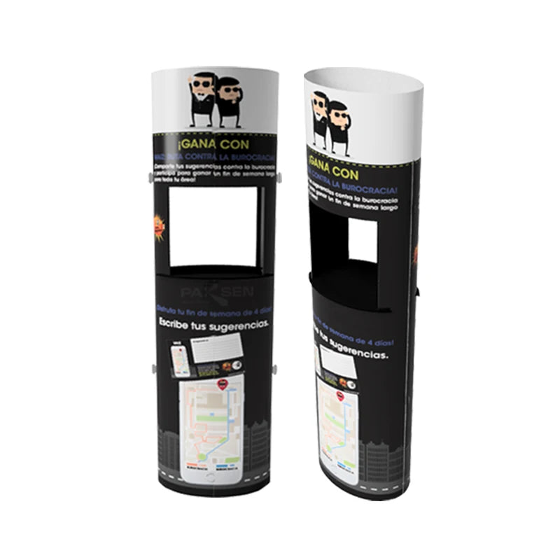 Paper Cardboard Standee Display Pop up Cardboard Totem Display Cardboard Advertising Totem Lama Display