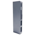 Computer Component Aluminum Profile Extruded Anodized Cover USB Hub Card Reader Custom Cnc Metal Parts Machining Factory