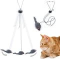 Exerciser for Kitten Hanging From Door Window Cat Cage Pet Cat Dragonfly Mice Toy Cats Toys Teaser