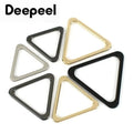 Deepeel BF036 30mm Thickened Flat Triangular Ring Buckle Zinc Alloy Bag Hardware Accessories Bag Strap Chain Connection Snap