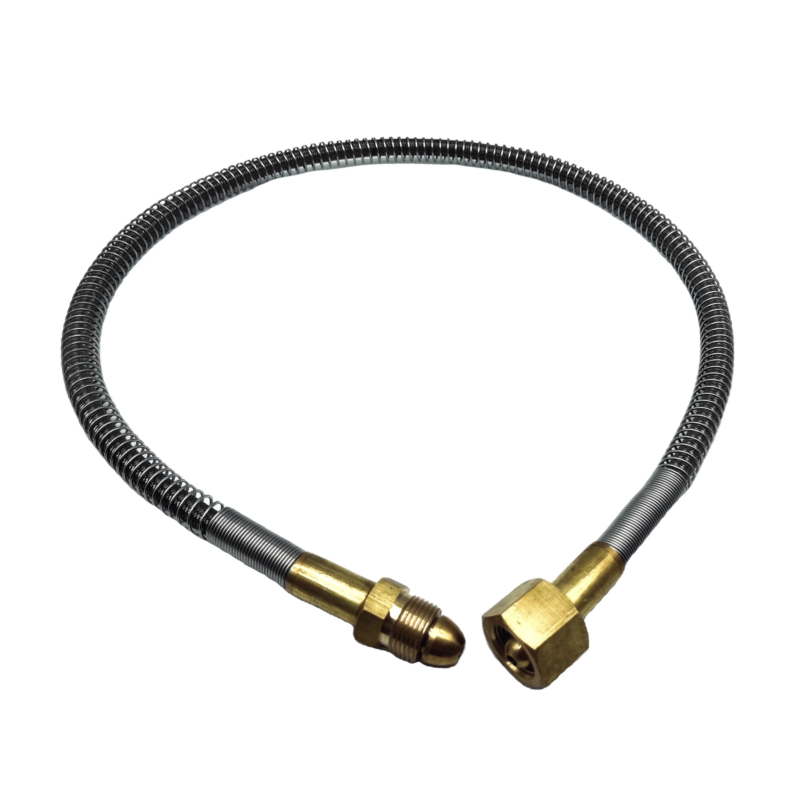 Gas Filling Hose Flexible LPG CNG Gas Cylinder Hose Transfer Hose Stainless Steel Gas Filling Pipe