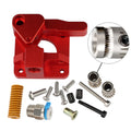 Ideaformer New CR10S Pro Double Pulley Aluminum Alloy Dual Gear Extruder for Reprap Prusa Ender3 FDM 3D Printer