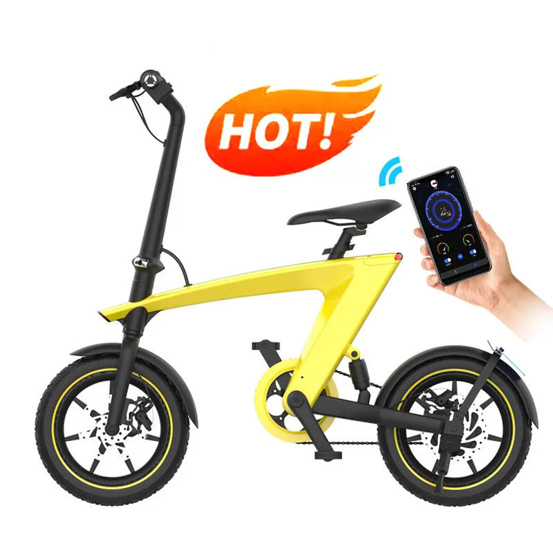EU USA Warehouse UK 48V 250W Brushless Motor Waterproof Removable 400W Lithium Battery Folding E-Bike City Bike for Adults