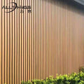 Outside Building Material Decoration 3d Embossed Waterproof Non-cracking Fence Board Wood Cladding Wpc Wall Panel Exterior