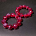 Traditional Stone Making Process in Southeast Asia Region Amazed Audience Bracelets Natural Corundum Material Wholesale Price
