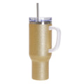 PYD Life Custom 40oz Glitter Shimmer Cup Stainless Steel Reusable Insulated Sublimation 40oz Tumbler With Handle