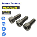 DIN912 Stainless Steel 304 Hexagon Socket Cap Screw Oval Head Style M2-M6 Cheese Style Multiple Lengths Sizes
