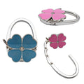 Custom Design Logo Women's Foldable Zinc Alloy Gold/Silver/Bronze/Copper Plated Promotional Bag Holder Hanger for Table
