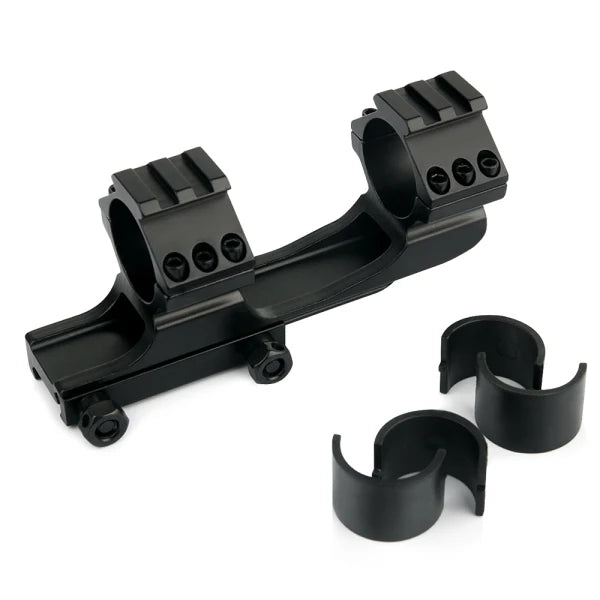 UniqueFire Tactical Adjustable 25.4mm Quick Release Scope Rings Hunting Accessories Flashlights