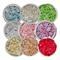 1000Pcs Colorful Flat Back Cabochons Acrylic Plastic Heart Star Bowknot Pearls Gems For Jewelry Making Findings Supplier