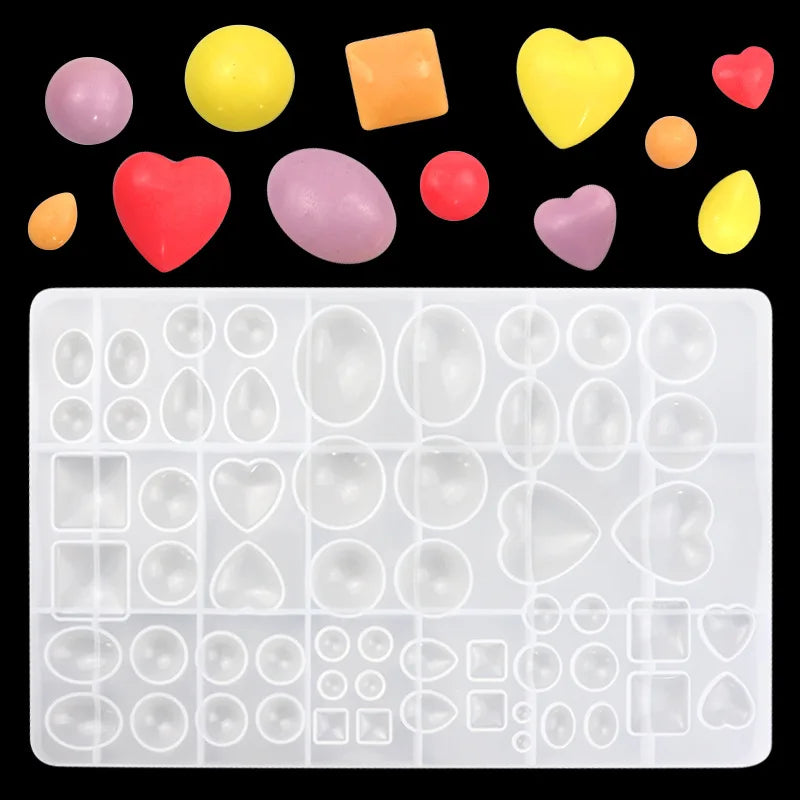 Professional Silicone Resin Molds From Saffron Gem Jewelry Price for Epoxy Gems Baking Mold OEM/ODM Welcome