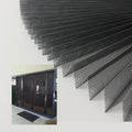 JINDI Fire Resistant Modern Retractable Insect Screen Very Large Mosquito Door Window Screen Pleated Design 5-Year Warranty