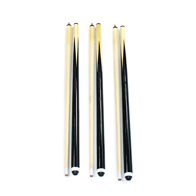 Cheap Price 1/2 Centeri Joint 13mm White Wood Billiard Pool Cue Stick