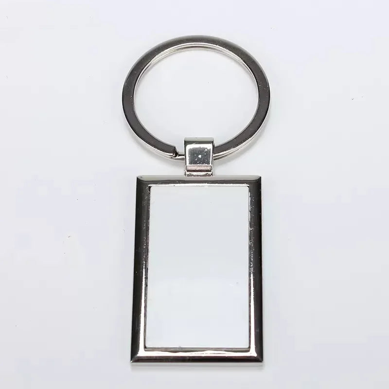 Multiple-choice Metal Keychain Sublimation Blank Custom A-05