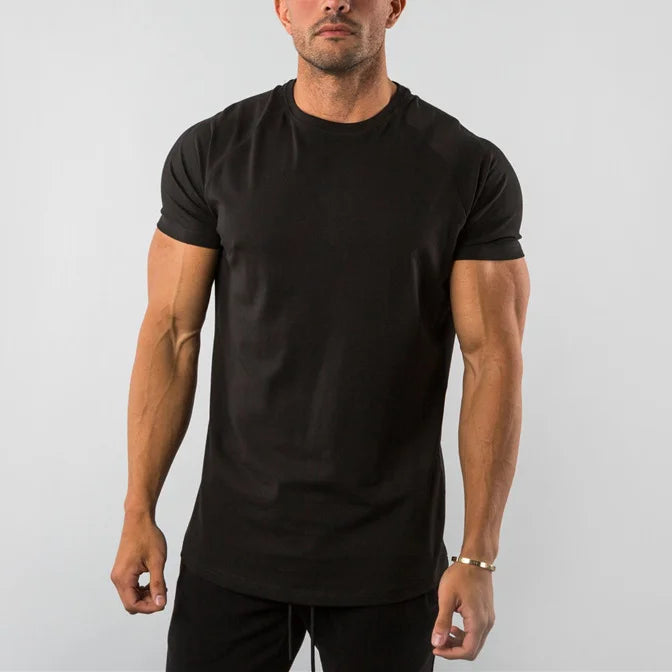 Premium Quality Sports Wear Garment Manufacturer of 95 Cotton 5 Spandex t Shirt