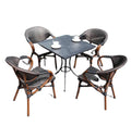 Explosion Outdoor Rattan Chair Three-piece Outdoor Table and Chairs Simple and Casual Outdoor Furniture