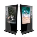 55" Outdoor Advertising Touch Display Screen LCD Digital Signage Kiosk Floor Standing Player Machine QR Code Scanner and POS
